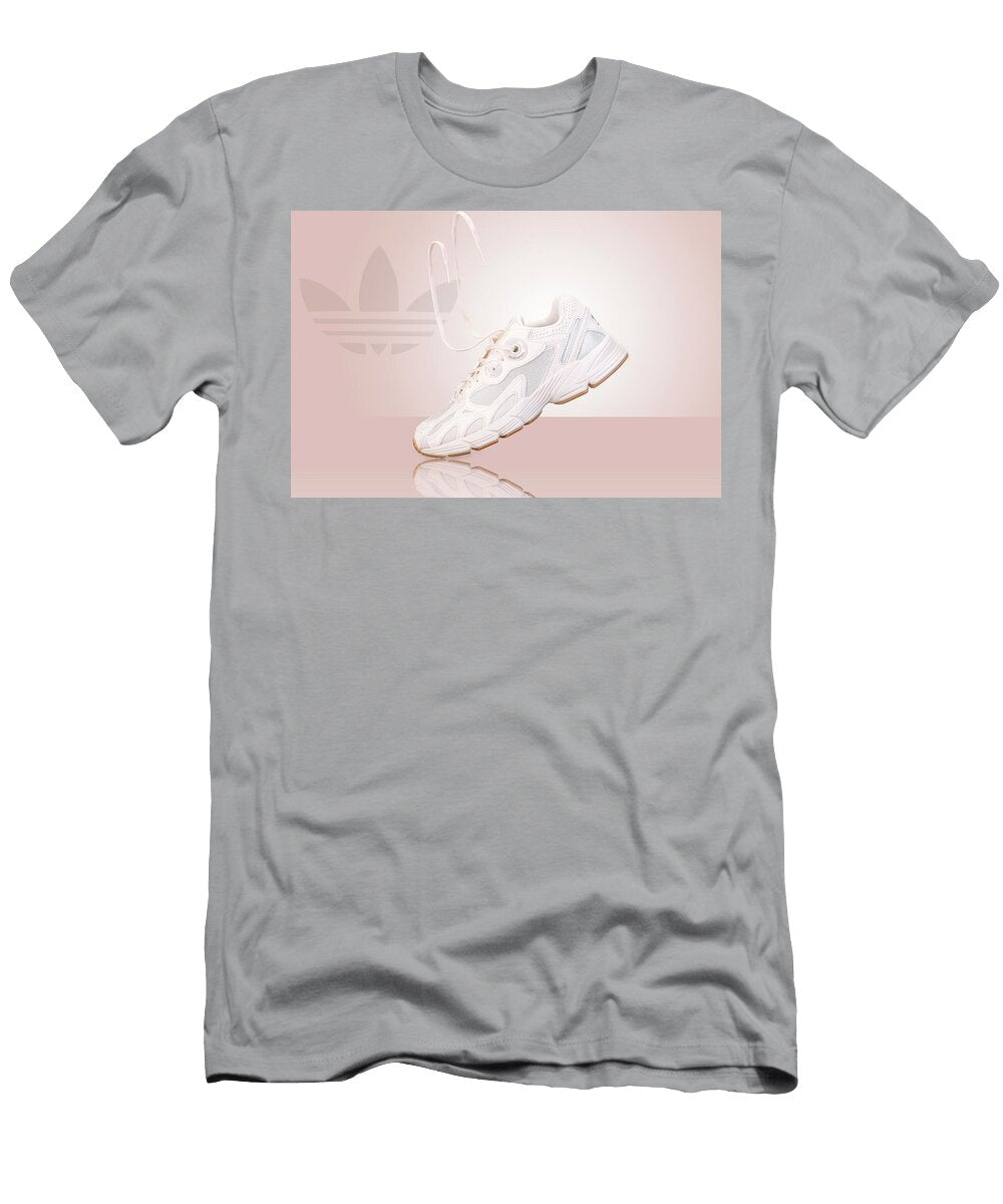White Adidas Sneaker Presentation Robert Chlopas T-Shirt