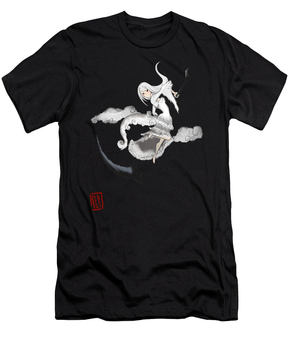 White Crossbreed Priskami Okami Video Game T-Shirt