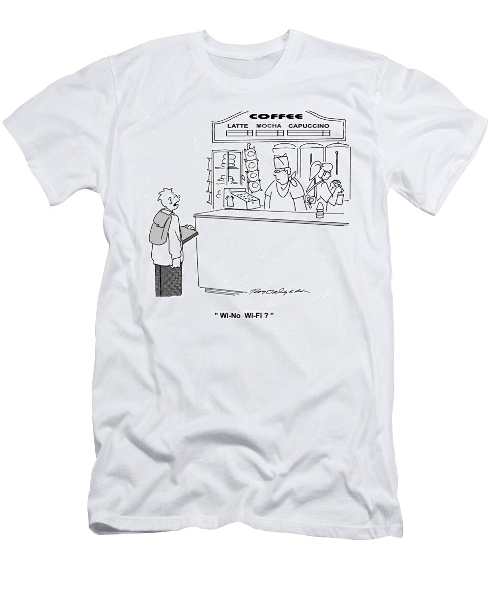 Wi No Wi Fi Roy Delgado T-Shirt