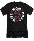 Wife Mom Boss Sweet Birdie Studio T-Shirt