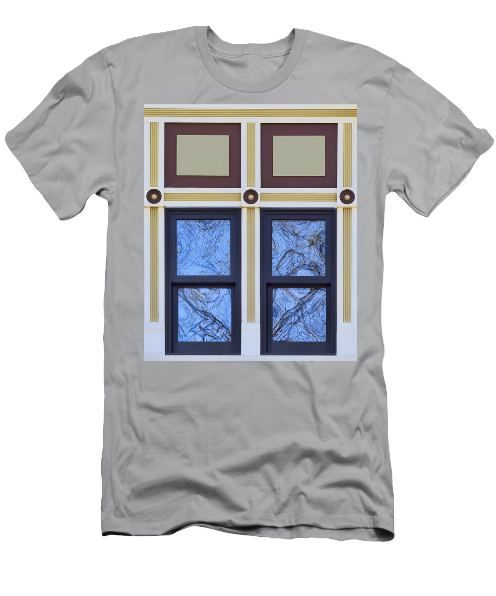 Window Oak Park Illinois Nikolyn Mcdonald T-Shirt