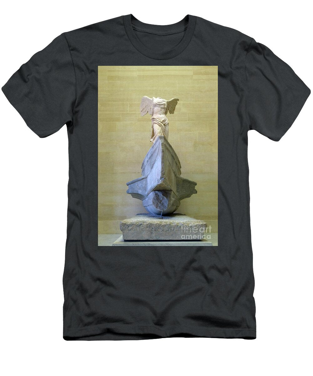 Winged Victory of Samothrace Sculpture 2nd Century Bc Musee D Kate Kimber T-Shirt