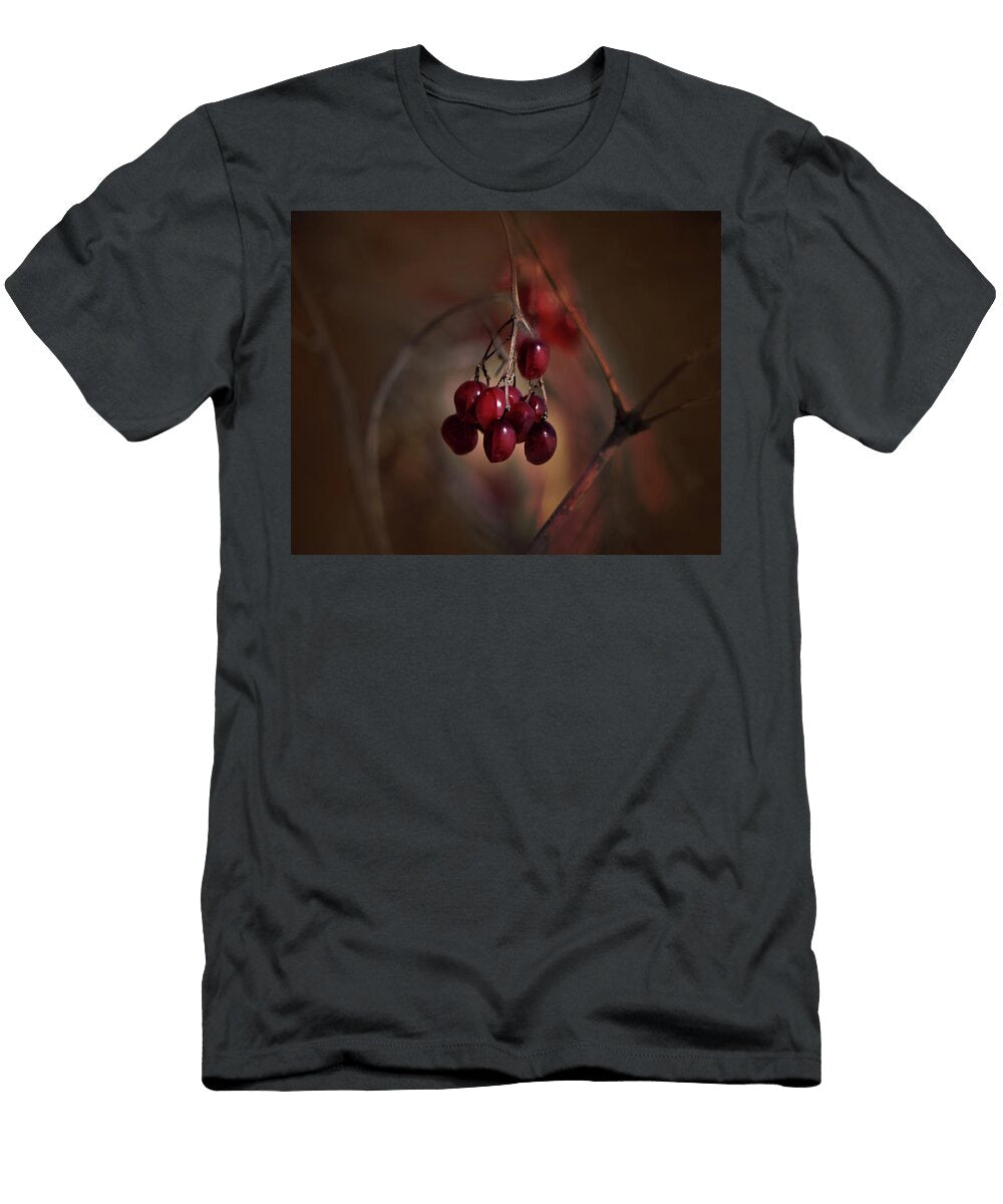 Winter Berries Nikolyn Mcdonald T-Shirt