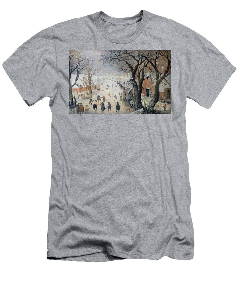 Winter Scene Hendrik Avercamp T-Shirt