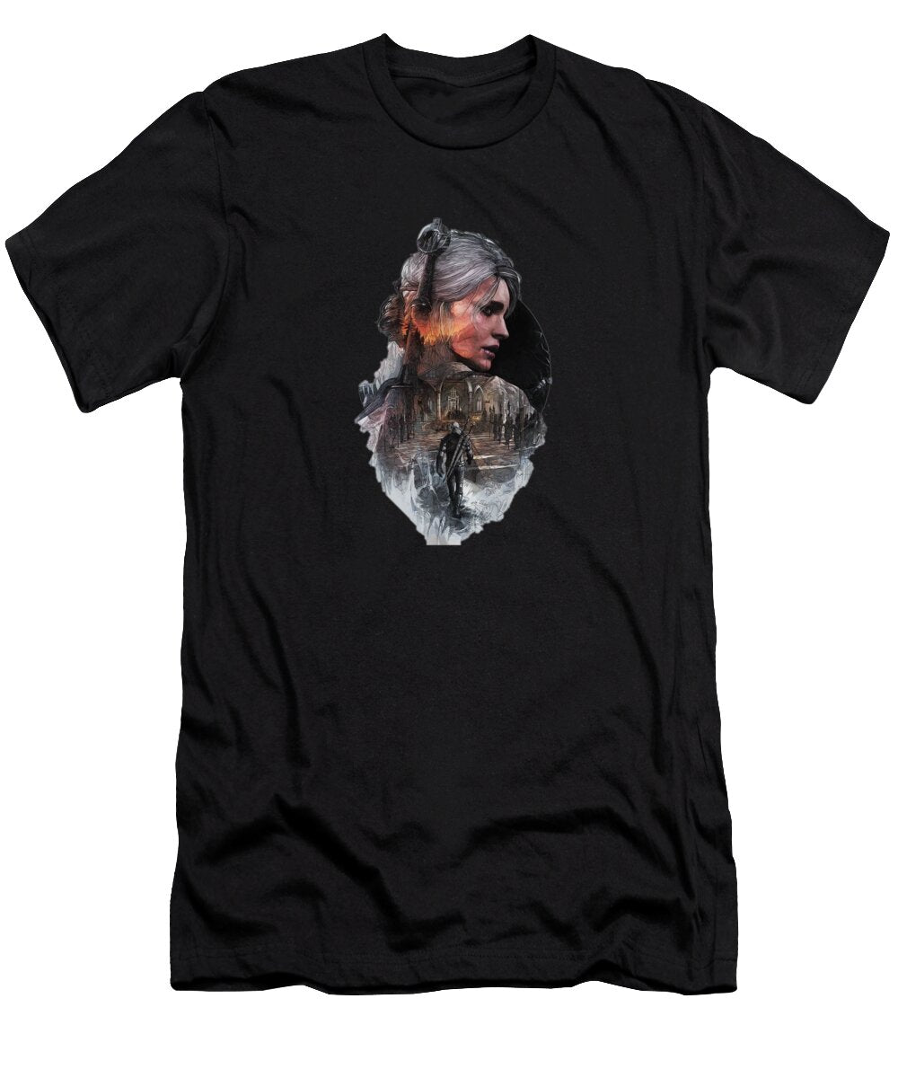 Witcher the Witcher Witcher Design Witcher Series Witcher Game Ciri Corilla Nizran Zaid T-Shirt
