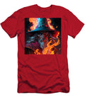 Wizard Magic Fantasy Witchcraft Spell Sorcery Mystical Magical Mystic Fairytale Man Beard Lightning More Than Pictures T-Shirt