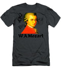 Wolfgang Amadeus Mozart 1756 1791 Austrian Composers Masters of Classical Music Design 2 Florian Stollmayer T-Shirt