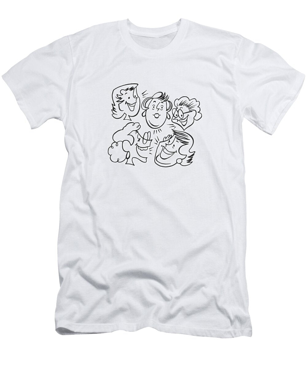 Women Talking Csa Images T-Shirt