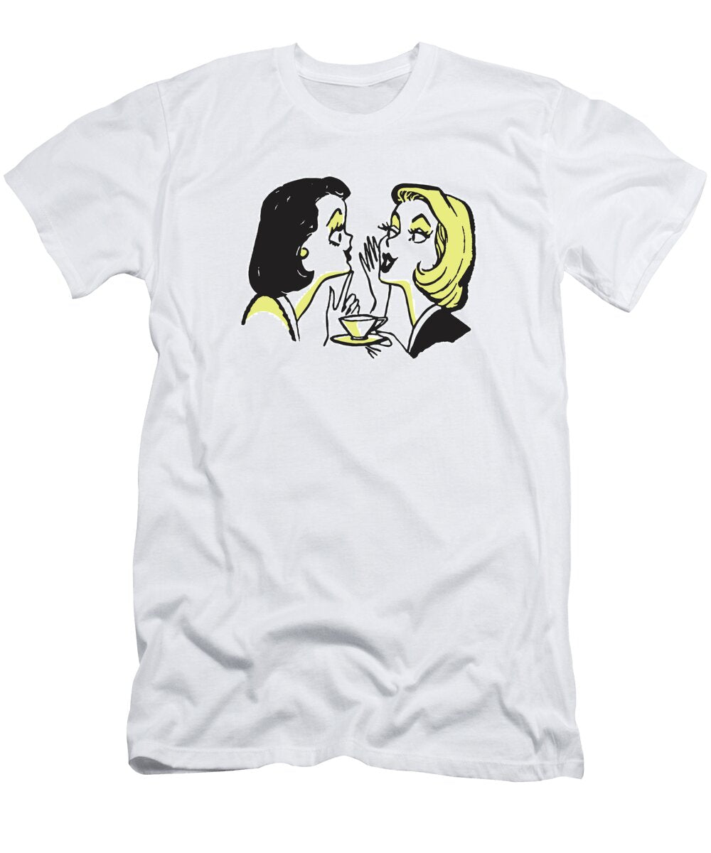 Women Talking Over Coffee Csa Images T-Shirt