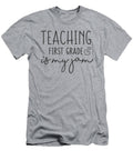 Womens First Grade Teacher Teaching 1st Grade Is My Jam Quynh Luan Ho T-Shirt