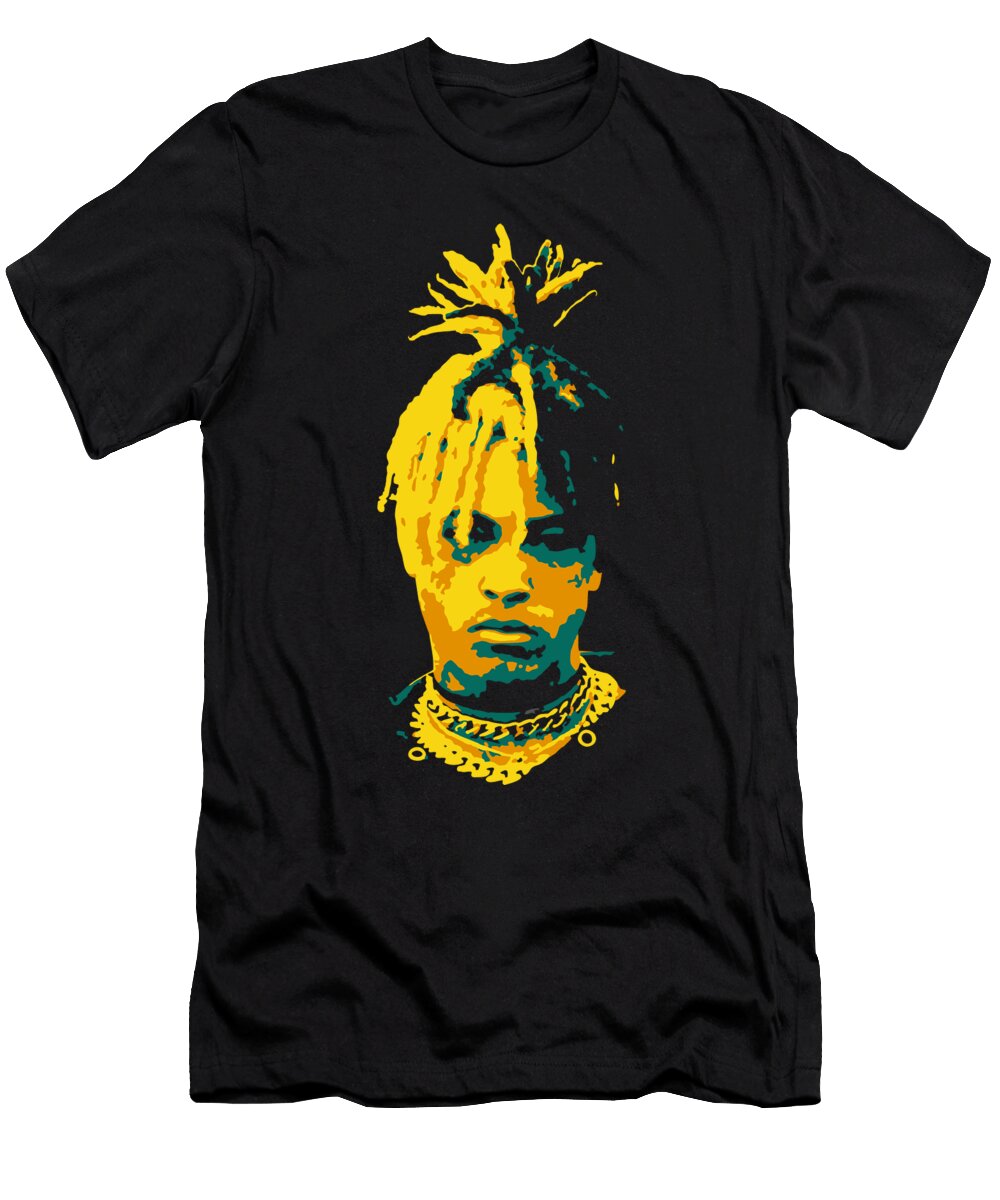 Xxxtentacion Jahseh Dwayne Ricardo Onfroy American Rapper Pop Art Andika Bahtiar T-Shirt