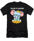 You Are My Sunshine Hippie Baby Elephant Licensed Art T-Shirt