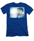 Young Businessman Thinking Double Exposure City Background Michal Bednarek T-Shirt