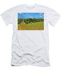 Young Corn 2 Midwest Farm Old Barn Nikolyn Mcdonald T-Shirt