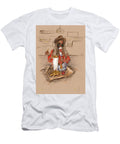 Young Woman Eating in Five Guys Victoria Sukhasyan T-Shirt