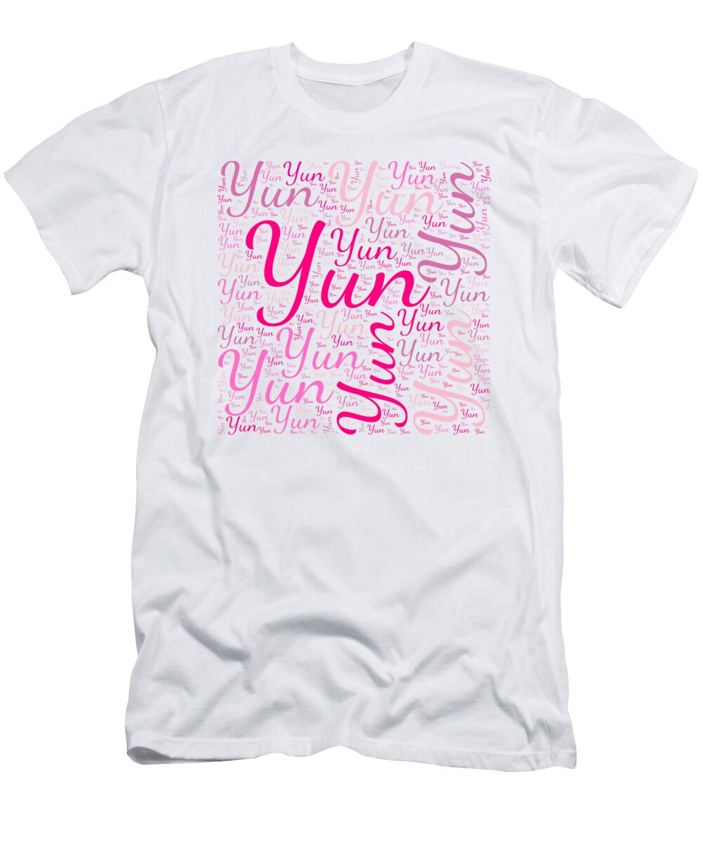 Yun Names Without Frontiers Vidddie Publyshd T-Shirt
