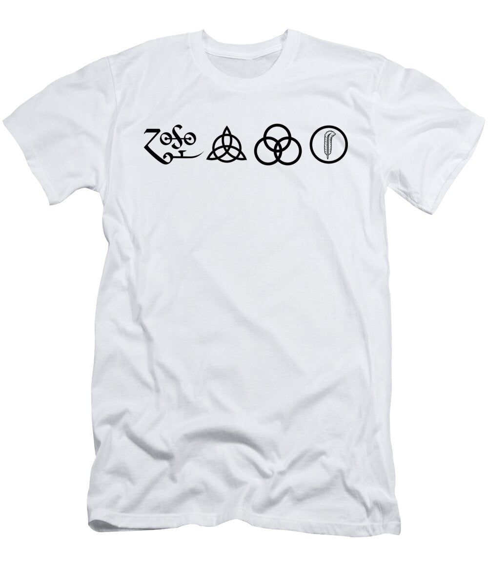 Zeppelin Four Symbols Art Kosmik Jive T-Shirt