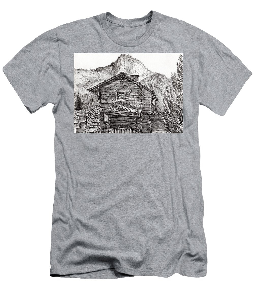 Zinal Switzerland Vincent Alexander Booth T-Shirt