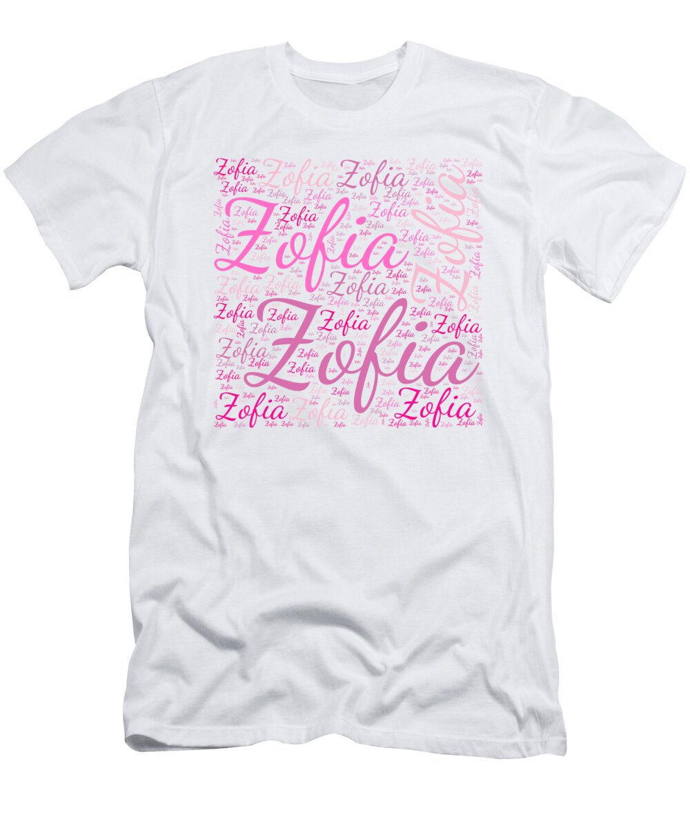 Zofia Names Without Frontiers Vidddie Publyshd T-Shirt